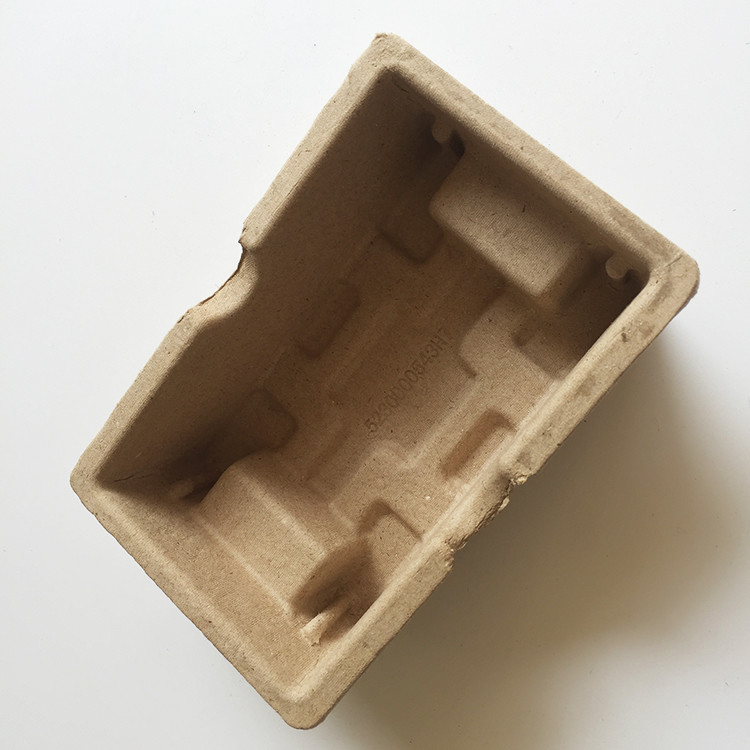 Extensive Use Molded Pulp Tray Packaging Paper Bamboo Wet Press Inner Tray