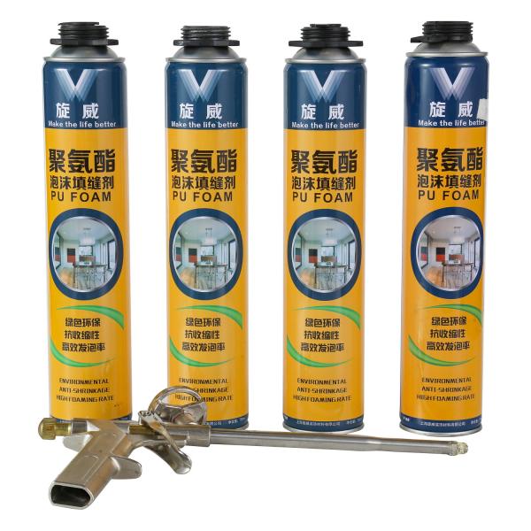 Self Expanding Pu Foam 50Kpa Construction Adhesive Sealant