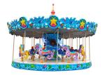 Kids Outdoor Merry Go Round / Horse Carousel Ride For Carnival Amusement Park