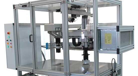 Electric Control Industrial Spray Coating Equipment For Automobile Brake Disc