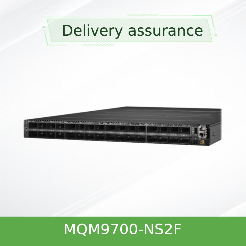 Quantum-2 QM9700 Mellanox Infiniband network Switch 64-Port Non-Blocking Managed NDR 400Gb/S MQM9700-NS2F(920-9B210-00FN-0M0)