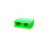 PEI MPO Fiber Optic Adapter For Durability And Cleanliness In Optical Communicat