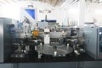 PVC MDF Plywood Automatic Edge Banding Machine for Corner Trimming Motor 0.37KW