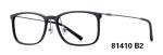 Square Optical Plastic Eyeglass Frames Metal Temple For Men
