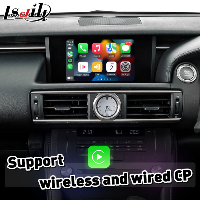 Wireless Android Auto Carplay Interface for Lexus RC 350 300h 200t 300 AWD F Sport 2014-2018
