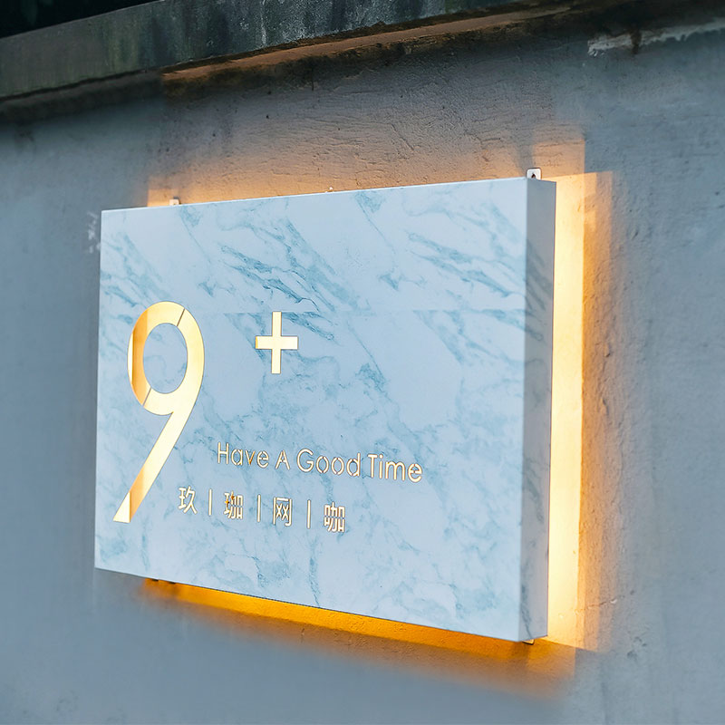 3D Outdoor Advertising Channel Led Letters Metal Stainless Steel Backlit Led Sign Led Channel Letter Sign