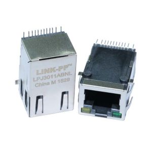 L-KLS12-TL130-1X1-G/Y-03 10/100M SMT RJ45 Connector 1 x 1 With LEDs LPJ3011ABNL