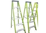 Electric Insulation High Strength Fiberglass Ladders For Multipurpose