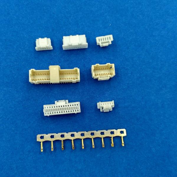 China 1.0mm Pitch Wire To Board Connector Housing Equivalent For Molex 501189  With Brass Contact PA66 on sale China 1.0mm Pitch Wire To Board Connector Housing Equivalent For Molex 501189  With Brass Contact PA66 on sale