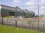 Metal Pvc Coated 3d Security Fence Easily Assembled