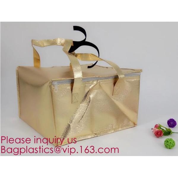 China Waterproof cooler bags vehicle Insulation Cool Bag Meal Package Take-Away Lunch box Ice Pack food storage bags bagease factory