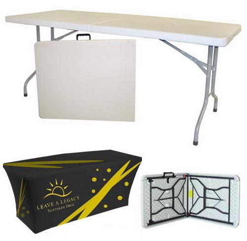 Custom Logo Printed Advertising Flag Banners Table Runners on 230g knitted