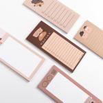 Cute Self Adhesive Magnetic Grocery List For Firdge Shopping Notepads
