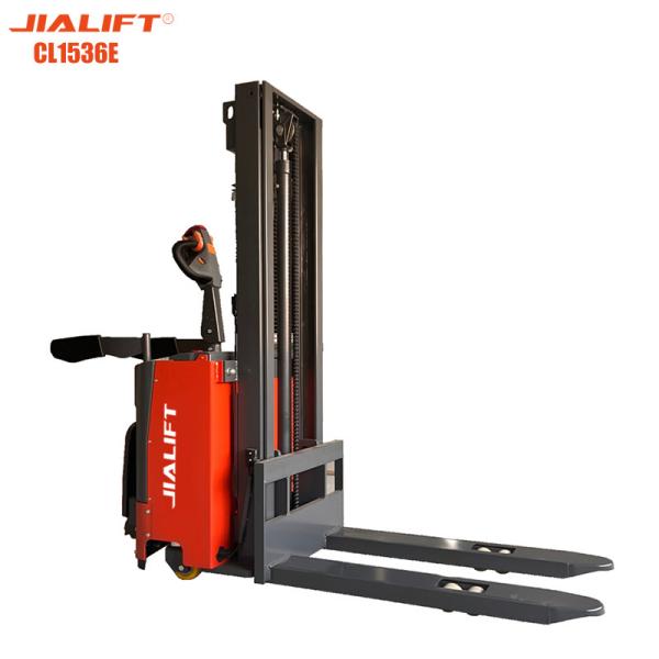 Electric stacker(Standing on) CL1536E Rated traction weight 1500kg Lifting