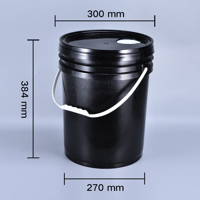 Personalized Logo Printing PP 20l Plastic Oil Bucket for Grade Food Grade Container