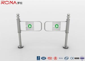 China Security System Automatic Half Height Turnstiles Swing Gate For Intelligent Building factory
