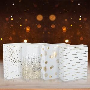 China Art Paper Custom Type Wrapping Luxury Clothing Gift Boutique Shopping Paper Bag factory