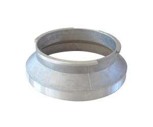 China 918 Aluminum Textile Machinery Parts Rotary Screen End Ring For Textile Printing Machine factory