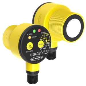 Banner T30UX Ultrasonic Sensor with Temperature Compensation