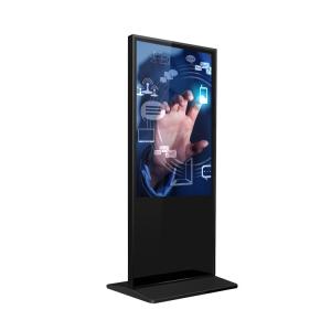China 500-700nit Indoor Android Lcd Digital Signage Totem Ultra Thin Free Standing factory