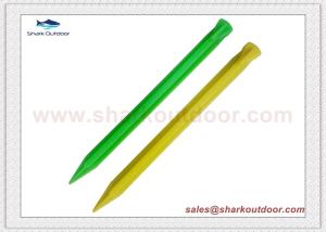 China Plastic Tent Pegs Durable Spike Hook Awning Camping Caravan Pegs Accessory factory