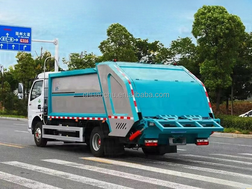 Energy Type Pure Electric Dongfeng 5080ZYSBEV A Compression Garbage Truck