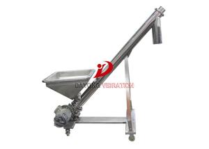 China All Stainless Steel Food Grade Flexible Screw Conveyor / Flexible Auger Conveyor factory