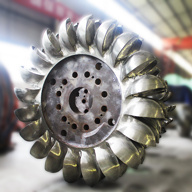 Hydropower Pelton Turbine Stainless Steel Runner And Wheel For Water Power Plants