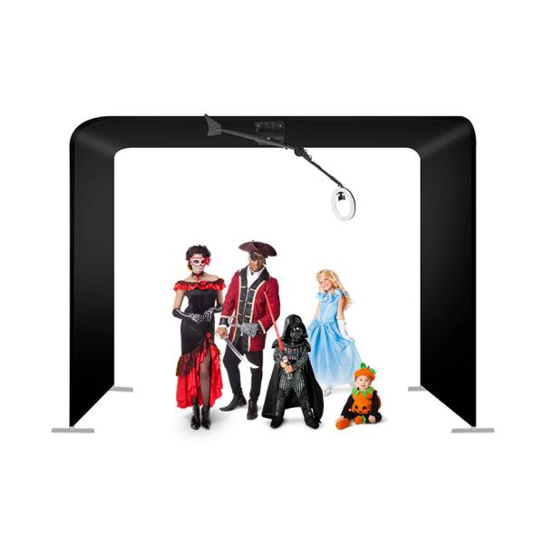 China Overhead Photo Booth Machine Portable Overhead 360 Photo Booth Exhibition factory