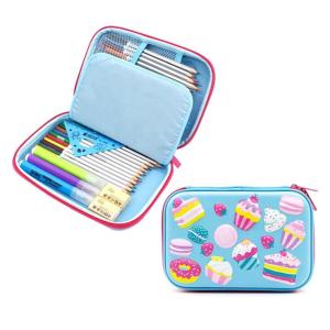 China Kids EVA Pencil Case , Mermaid Pencil Case BSCI certified factory