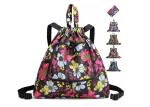 Women Drawstring Hiking Camping Bags Tearproof Foldable for Travel