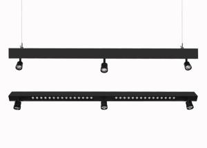 China 36 Watt Led Linear Lighting Fixture Ip20 60hz Ugr19 White 80 - 90lm/W factory