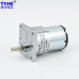 China Small 9V 24V DC Motor High Torque Low Speed 10rpm 5rpm 10 Kg Cm Torque DC Motor factory