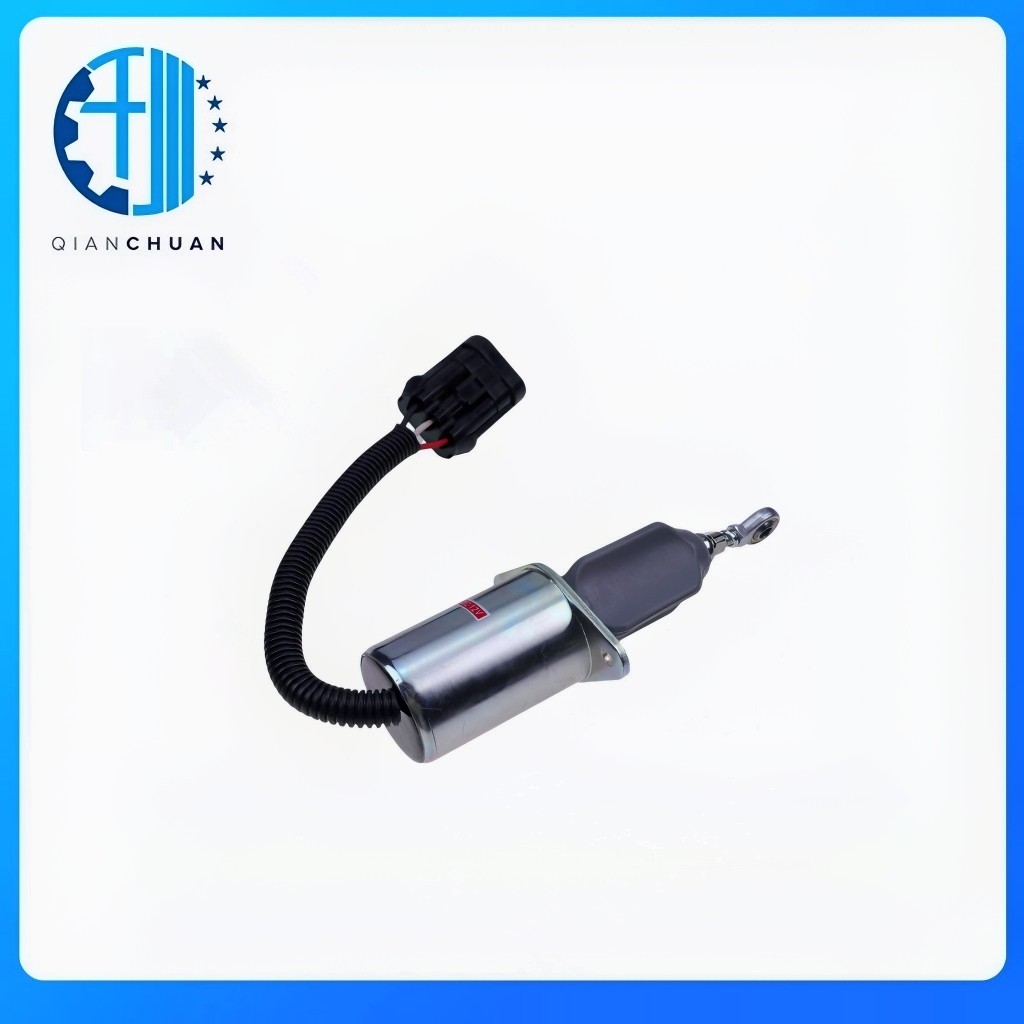 3935649 SA-4765-12 12V Fuel Shutoff Solenoid For 5.9L 8.3L Cummins 4B 6B 6CT Engine
