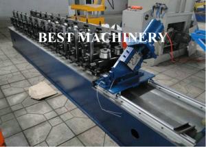China Wall Ceiling Channel Roll Forming Machine Light Steel Keel Omega BV / SGS factory