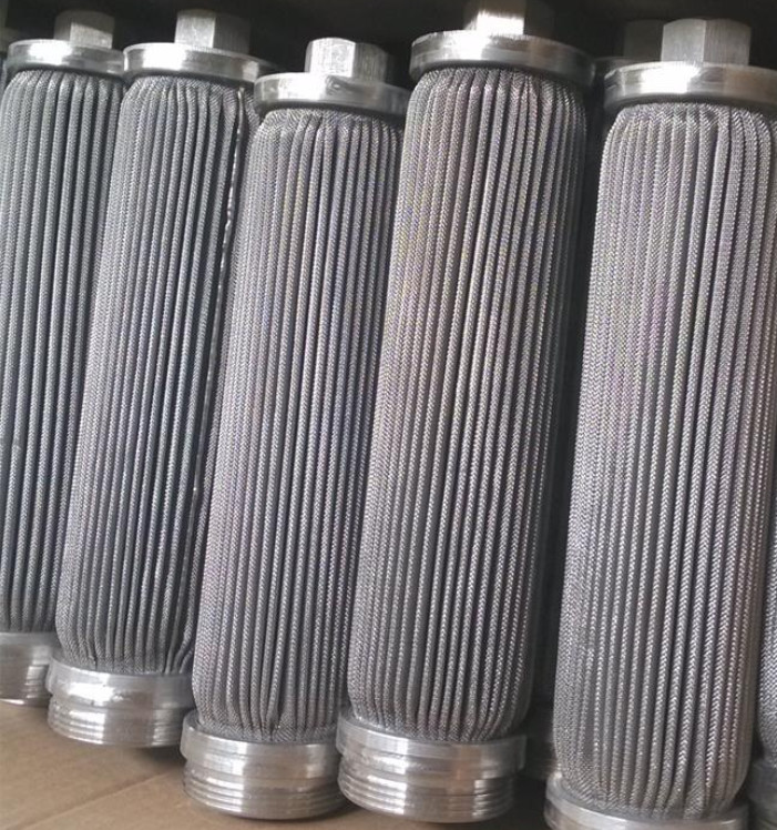 ISO9001 Approve 85% Wire Mesh Filter Cylinder , SS Filter Cartridge