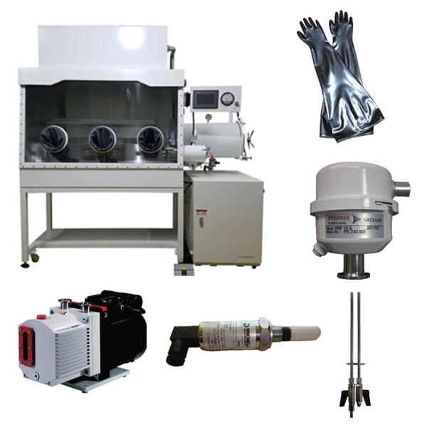 Class 100 Purification Laboratory Glove Box Clean Room Rust Proof With Gas Purification System