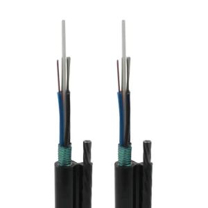 China Waterproof GYTC8S 24 Core Armored Self-Supporting Optical Cable for Outdoor Networks factory