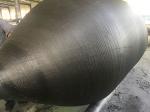 High Glue Ship Launching Airbags Marine Rubber Airbag 24m Long ISO9001