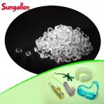 ISO9001 Clear Thermoplastic Rubber TPR Plastic Material SEBS 0 Shore OO~35 Shore