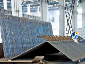 China Fireproof Electrical Boiler Water Wall Panel Carbon Steel factory