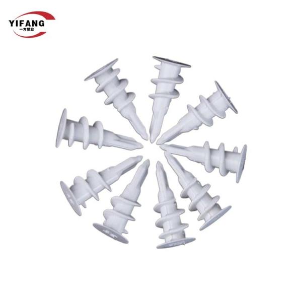 Pom Drywall 10*33 Plastic Wall Anchors For Insulation