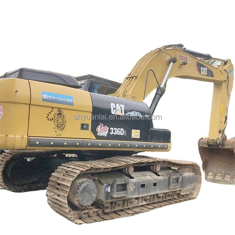 Second Hand CAT336D2 Excavator with 1.8m3 Bucket Capacity and Soft Steel Design in 2019
