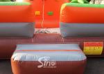 Outdoor kids inflatable rock climbing wall for inflatable sports games