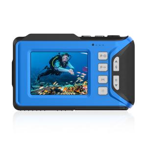 China 5 Meter 2.7&quot; Waterproof Camcorder 4k 30fps USB Connector Dual Screen factory