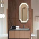 Anti Corrosion Frameless Led Bathroom Mirror Copper Free Flexible Strip