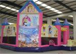 Lovely Princess Toddler Commercial Bounce House Inflatables PVC 0.55mm Tarpaulin