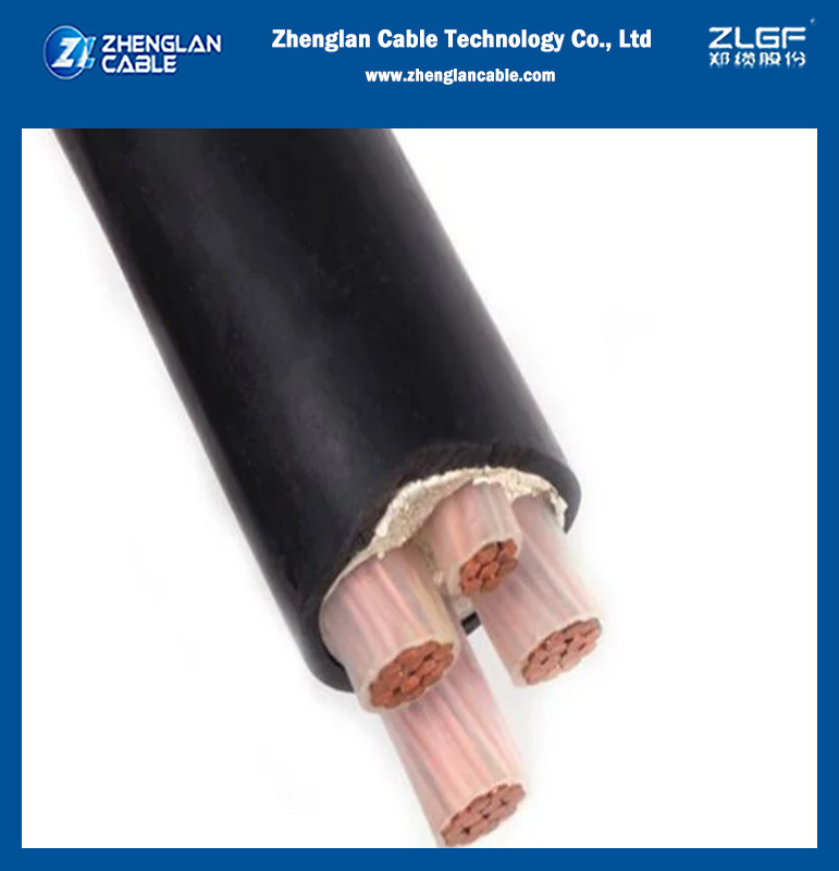 NA2XRY 0.6/1KV Low Voltage Power Cable 3x25sqmm+1x16sqmm Multicore Cu AL Conductor