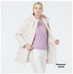 Spring Autumn Woman Demiseason Coat Straight Long Casual Coat Women'S
