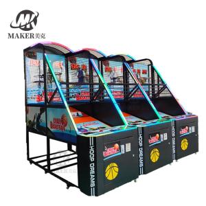 China Amusement park coin operated electronic arcade basketball arcade game machine factory